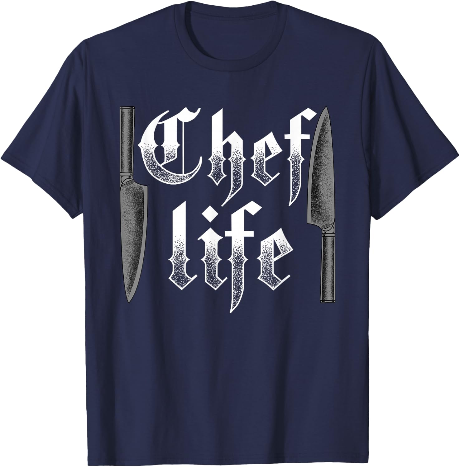 Chef's Life Cooking Butcher Culinary Art Cuisine Cook Chef T-Shirt - T-Shirt | Navy