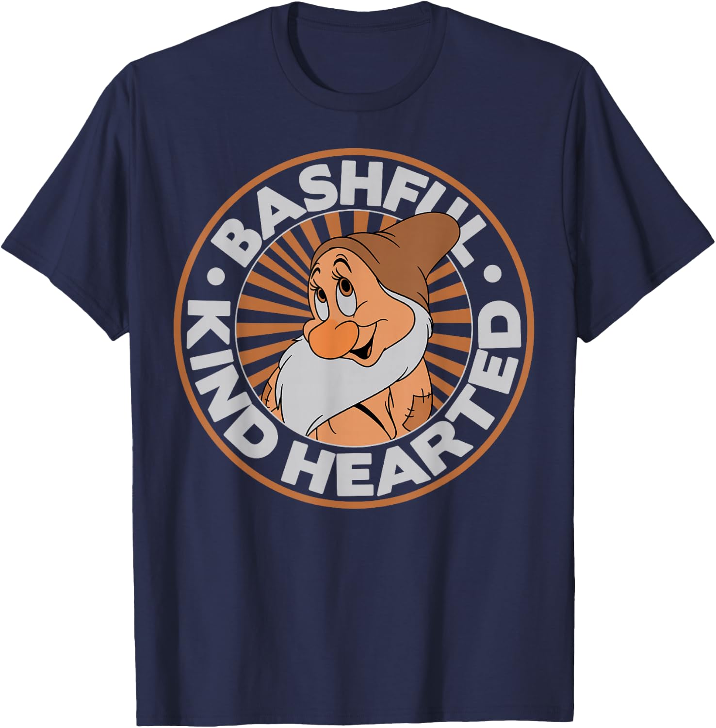 Disney Snow White Bashful Kind Hearted Graphic T-Shirt - T-Shirt | Navy
