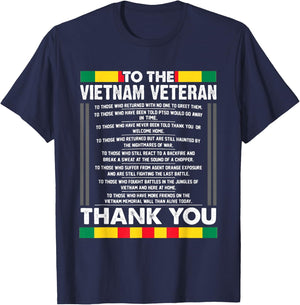 Freedom Isn't Free I Paid for It Vietnam Veteran Gift T-Shirt - T-Shirt | Navy