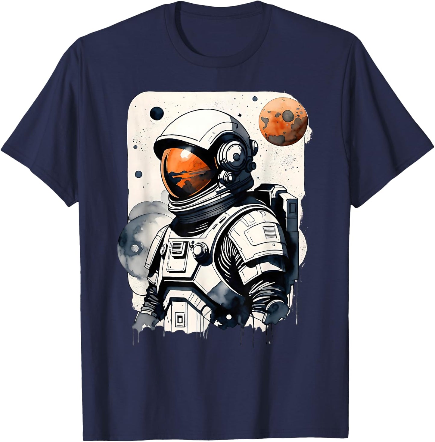 Mission to Mars T-Shirt - T-Shirt | Navy