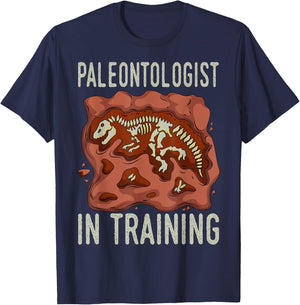 Future Paleontologist Paleontology Student Fossil Hunting T-Shirt - T-Shirt | Navy