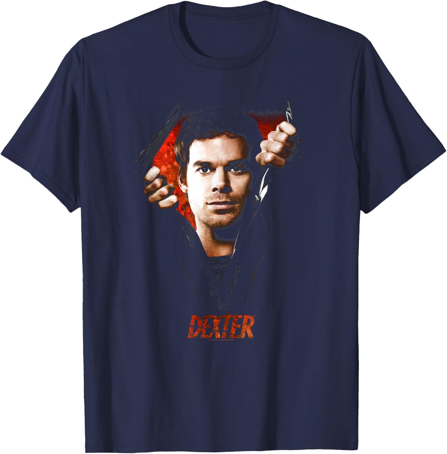 Dexter Body Bad T-Shirt - T-Shirt | Navy