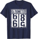 Oldometer 69th Birthday 68-69 Years Old Joke T-Shirt - T-Shirt | Navy