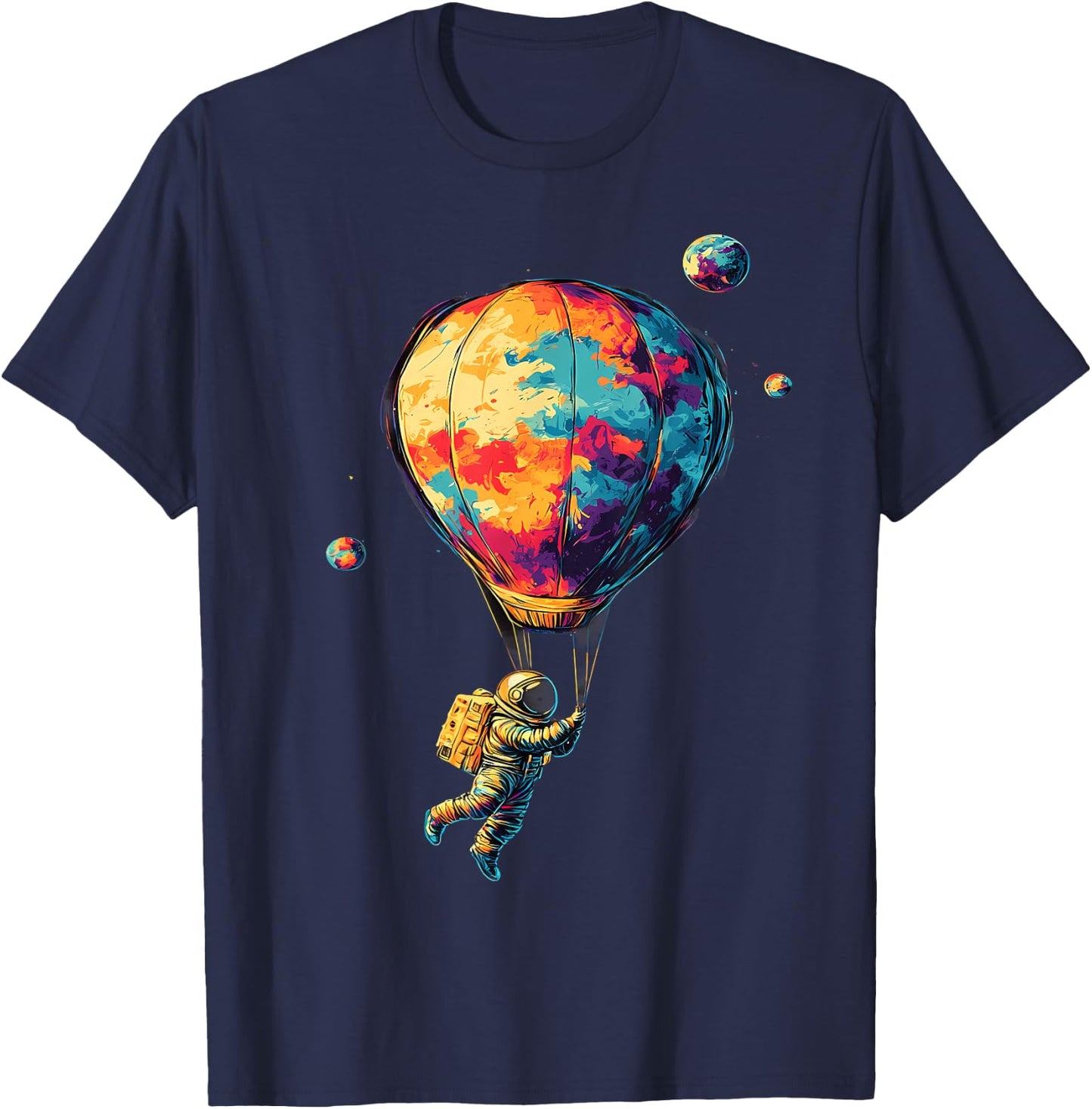 Hot Air Balloon Ride Festival Hot Air Ballooning T-Shirt - T-Shirt | Navy