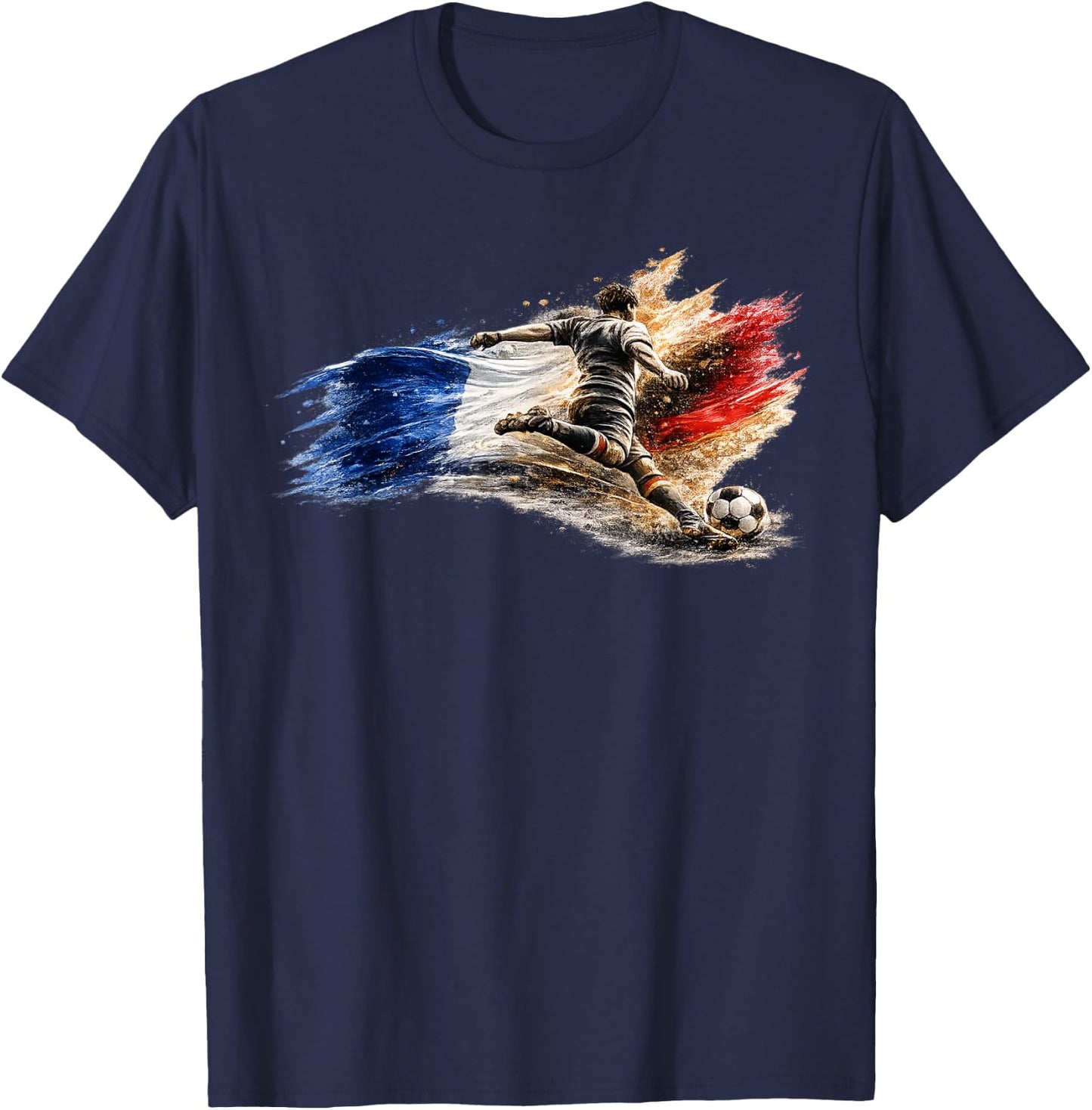 Soccer- France Goal WM 2026 T-Shirt - T-Shirt | Navy