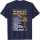 Funny Mechanic Gifts Shirt You Might Be A Mechanic If T-Shirt - T-Shirt | Navy