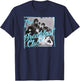 Breakfast Club Group Album Cover Distressed Graphic T-Shirt - T-Shirt | Navy