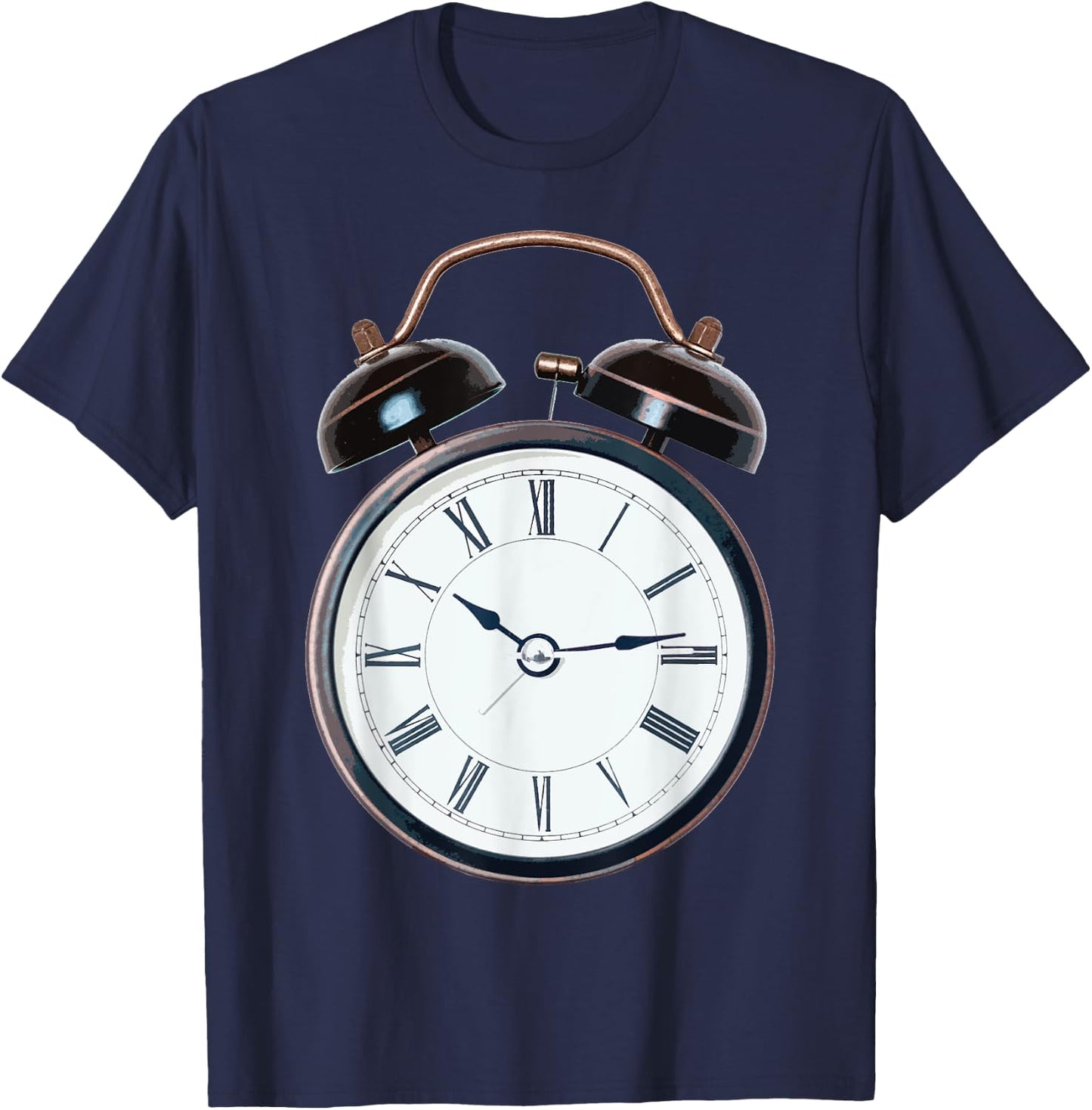 Funny Halloween Costumes Vintage Alarm Clock T-Shirt - T-Shirt | Navy