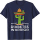 Fun Diabetic Awareness Support | Funny Diabetes Warrior T-Shirt - T-Shirt | Navy