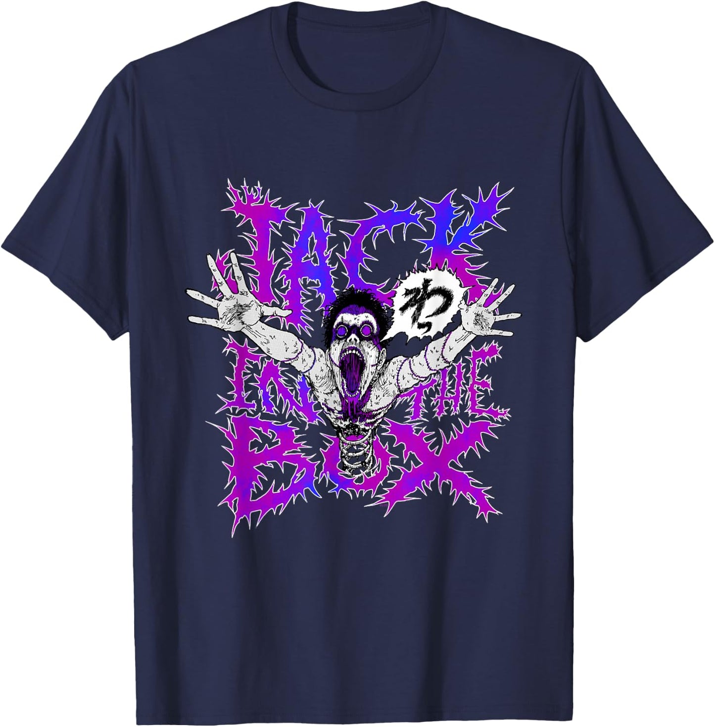 Uzumaki Jack in the Box T-Shirt - T-Shirt | Navy