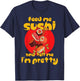 Japan sushibar diner wasabi temaki sushiman daikon T-Shirt - T-Shirt | Navy