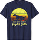English Setter Hunting Bird Dog Lover Vintage Retro Sun Gift Men Women Kids T-Shirt - T-Shirt | Navy