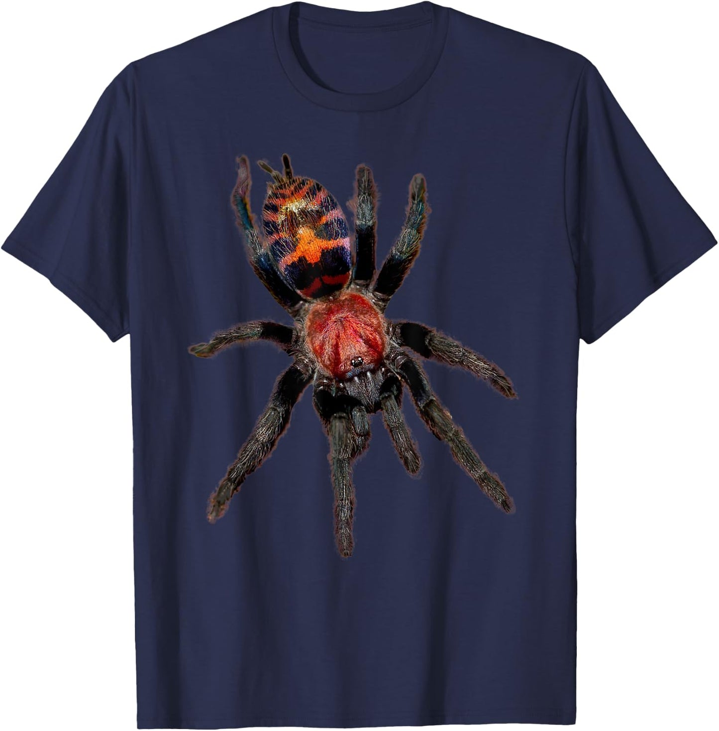 Guatemalan Tiger Rump Tarantula Spider T-Shirt - T-Shirt | Navy