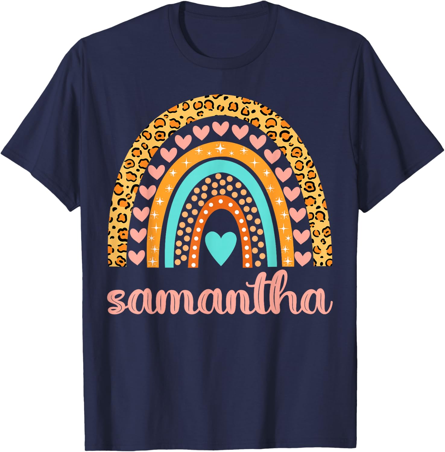 Samantha Samantha Name Birthday Shirt Gift T-Shirt - T-Shirt | Navy