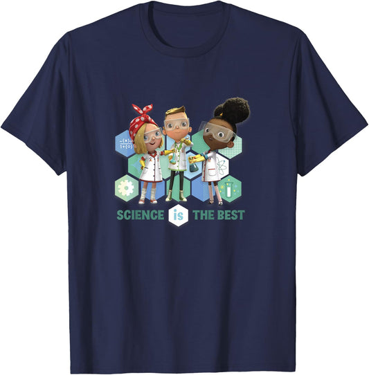 Kids Ada Twist, Scientist Group Shot Science Is The Best T-Shirt - T-Shirt | Navy