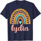 Lydia Lydia Name Birthday Shirt Gift T-Shirt - T-Shirt | Navy
