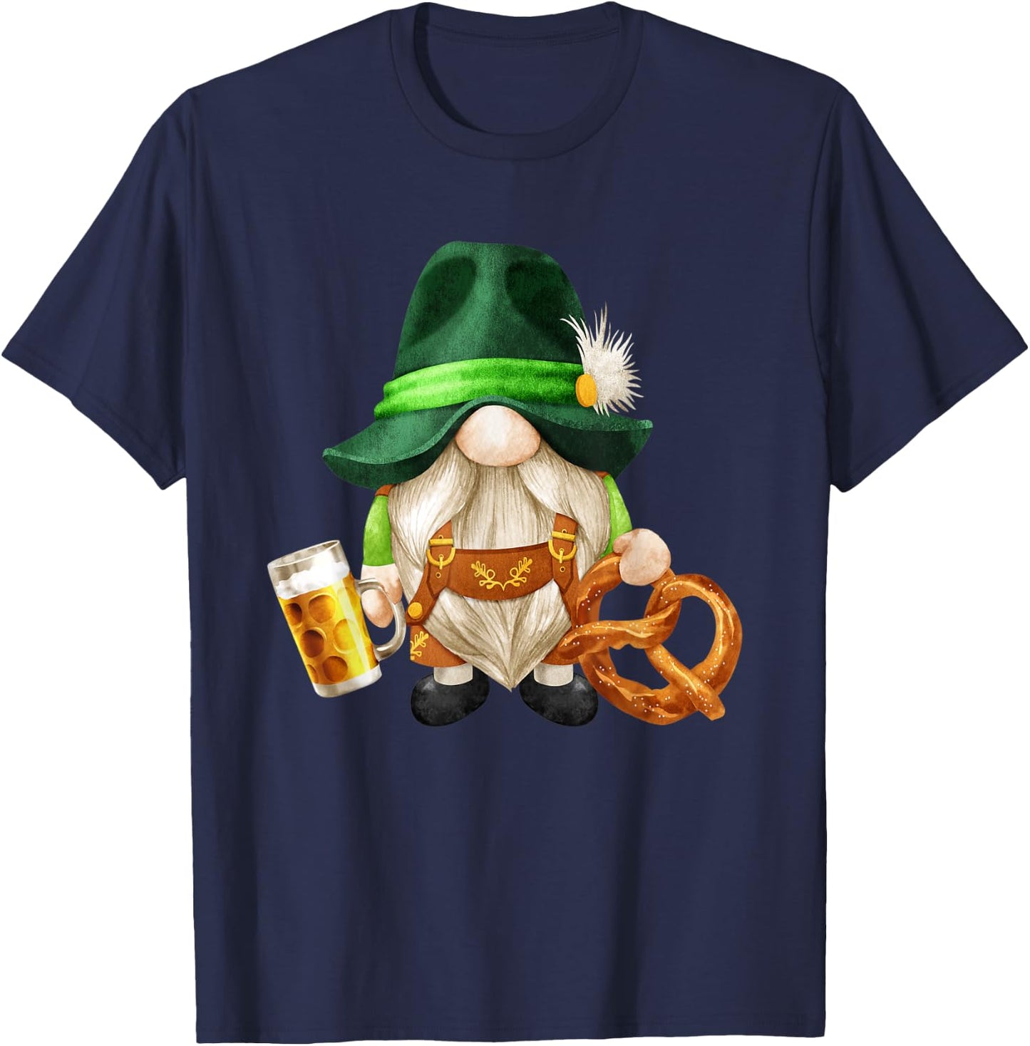 German Family Group Halloween Costumes Octoberfest Gnome T-Shirt - T-Shirt | Navy