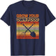 Gardener Gardening garden trees plants grow your own food T-Shirt - T-Shirt | Navy