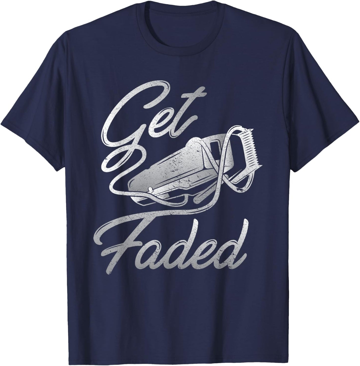 Barber I Barbershop I Hairdresser T-Shirt - T-Shirt | Navy