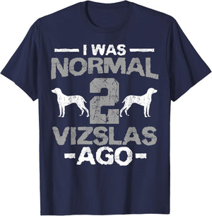 Vizsla Hungarian Sport Hunting Dogs Breeders Veterinarian T-Shirt - T-Shirt | Navy
