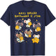 Rats Spelled Backward is Star Funny Space Rat Mice Anagram T-Shirt - T-Shirt | Navy
