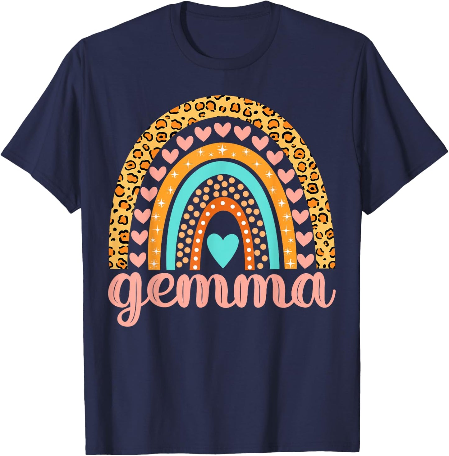 Gemma Gemma Name Birthday Shirt Gift T-Shirt - T-Shirt | Navy