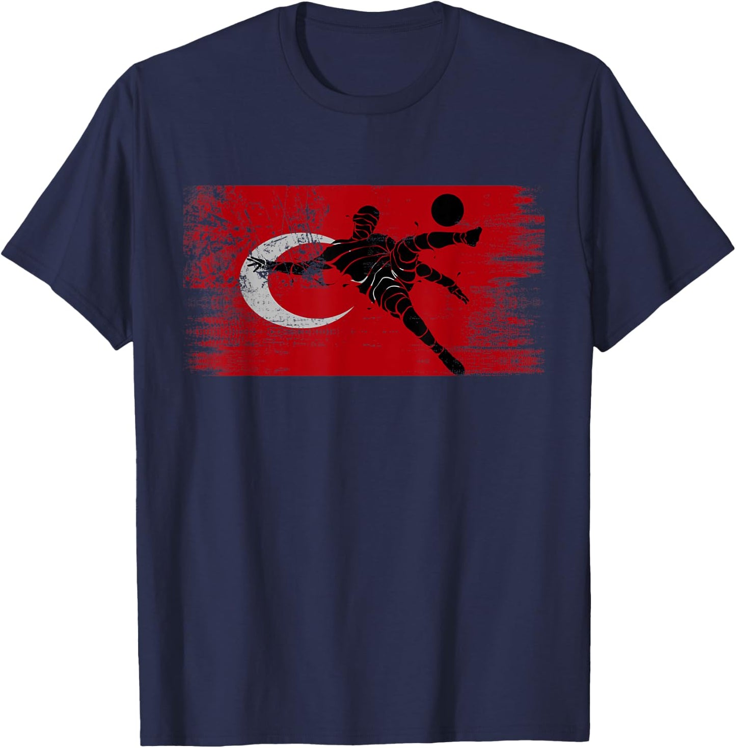 Turkey Soccer Turkish Football Turk futbol team T-Shirt - T-Shirt | Navy