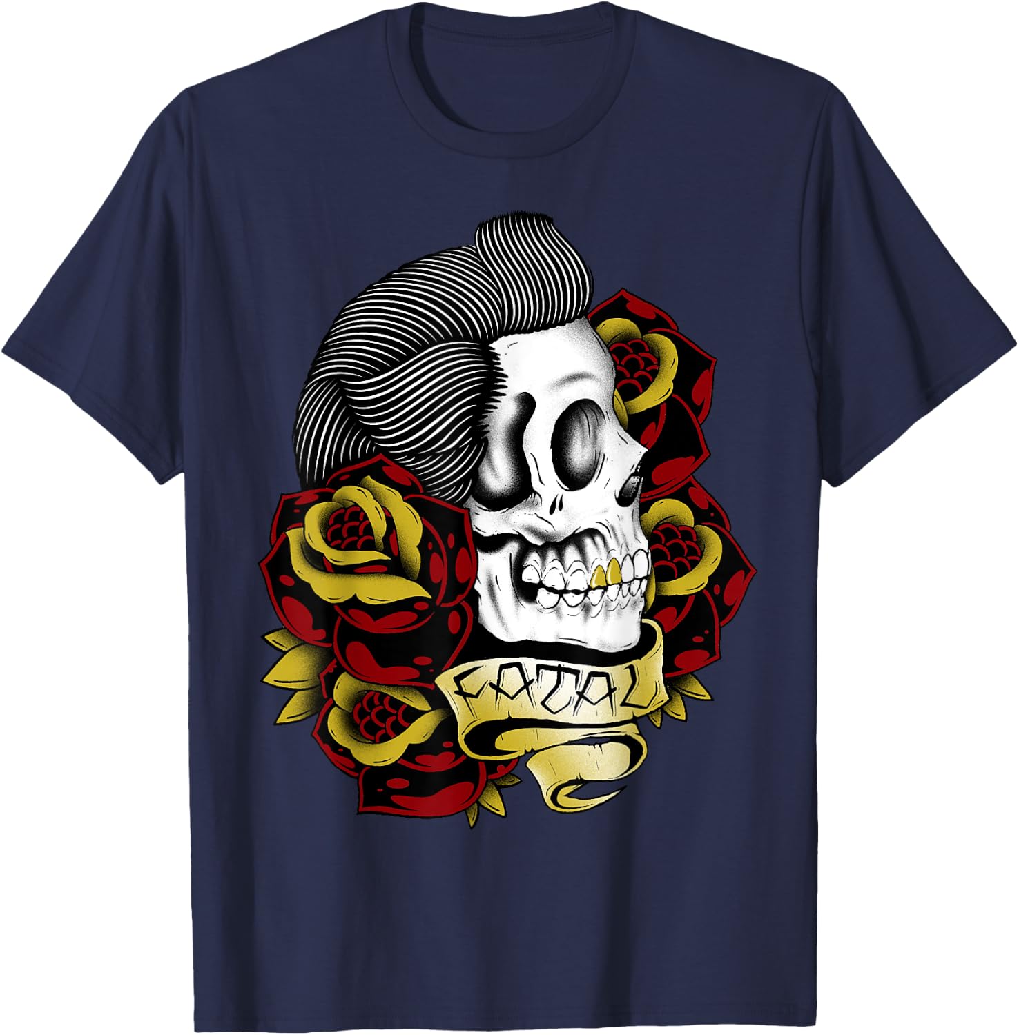Greaser T-Shirt - T-Shirt | Navy