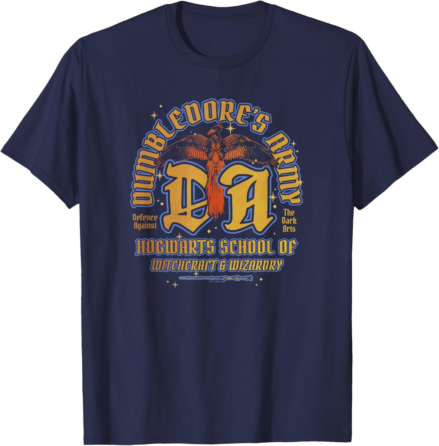 Harry Potter Fawkes Dumbledore's Army T-Shirt - T-Shirt | Navy