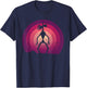 Siren Head Lazy Halloween Costume Retro Cryptid Creepy T-Shirt - T-Shirt | Navy