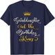 Granddaughter Of The Birthday King Bday Party T-Shirt - T-Shirt | Navy