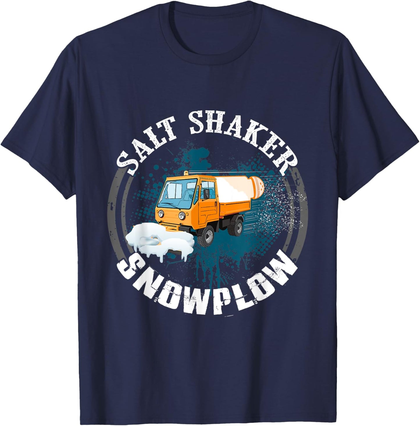 Salt Shaker CB Talk Truck Driver T-Shirt - T-Shirt | Navy