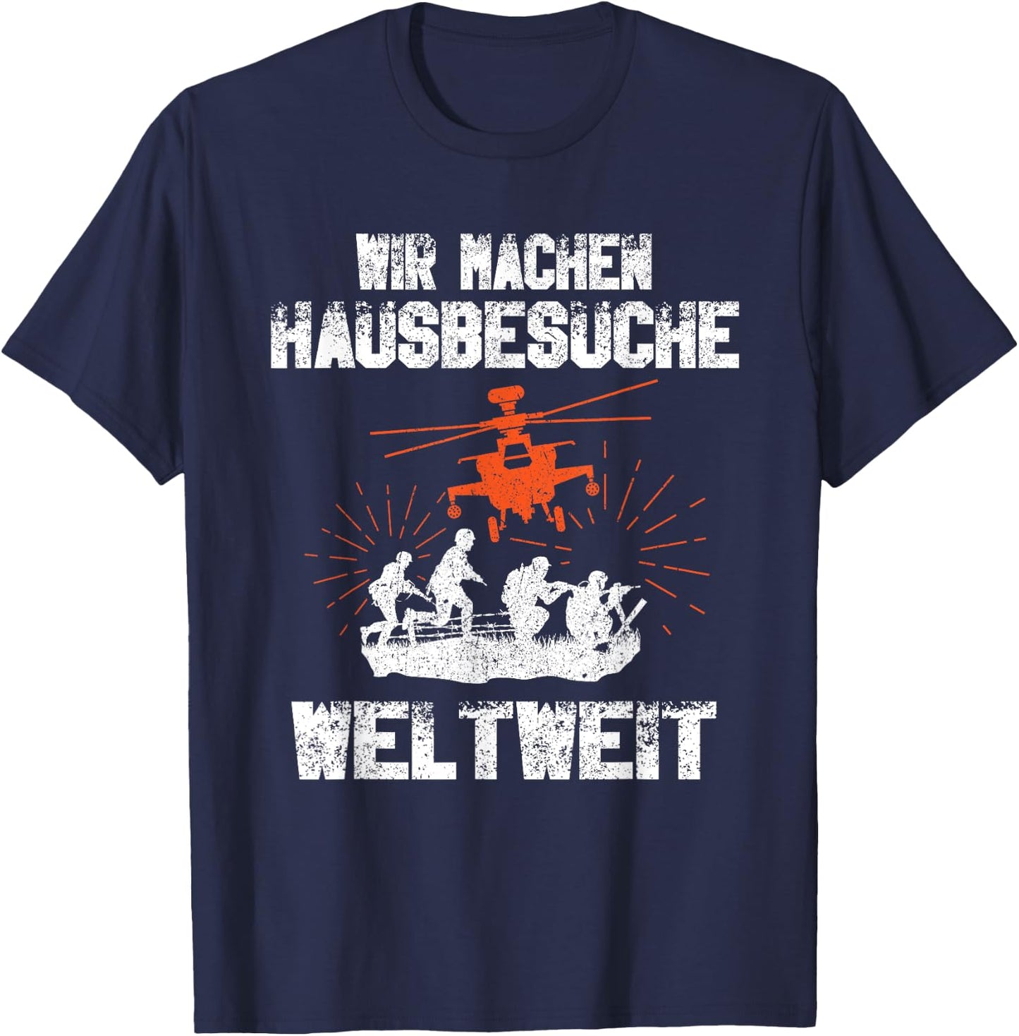 German army elite soldiers - KSK special forces military T-Shirt - T-Shirt | Navy
