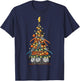 Funny Electrician Christmas Tree Xmas Graphic Men Women T-Shirt - T-Shirt | Navy