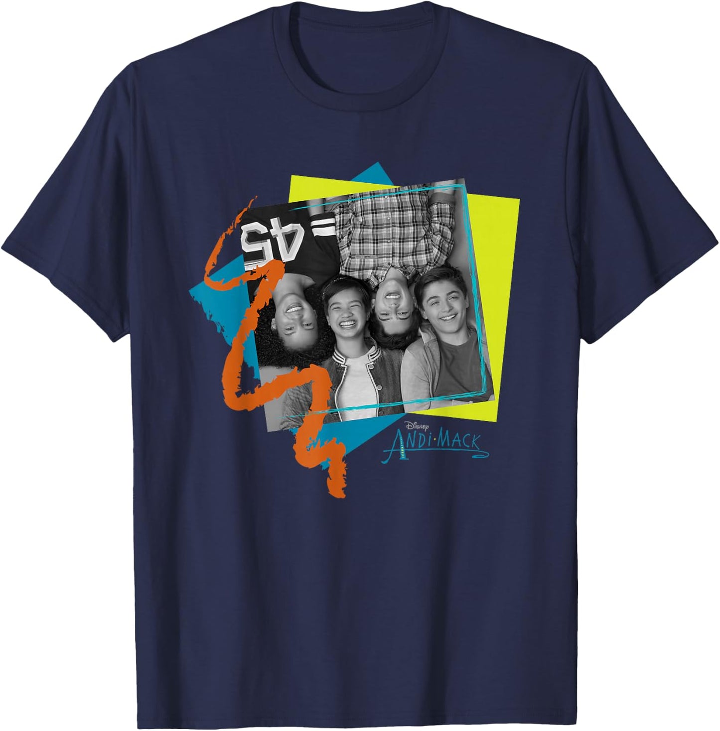 Disney Channel Andi Mack Cast T-Shirt - T-Shirt | Navy
