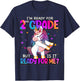 I'm Ready For 2nd Grade Shirt Back To School 2nd Grade Girls T-Shirt - T-Shirt | Navy