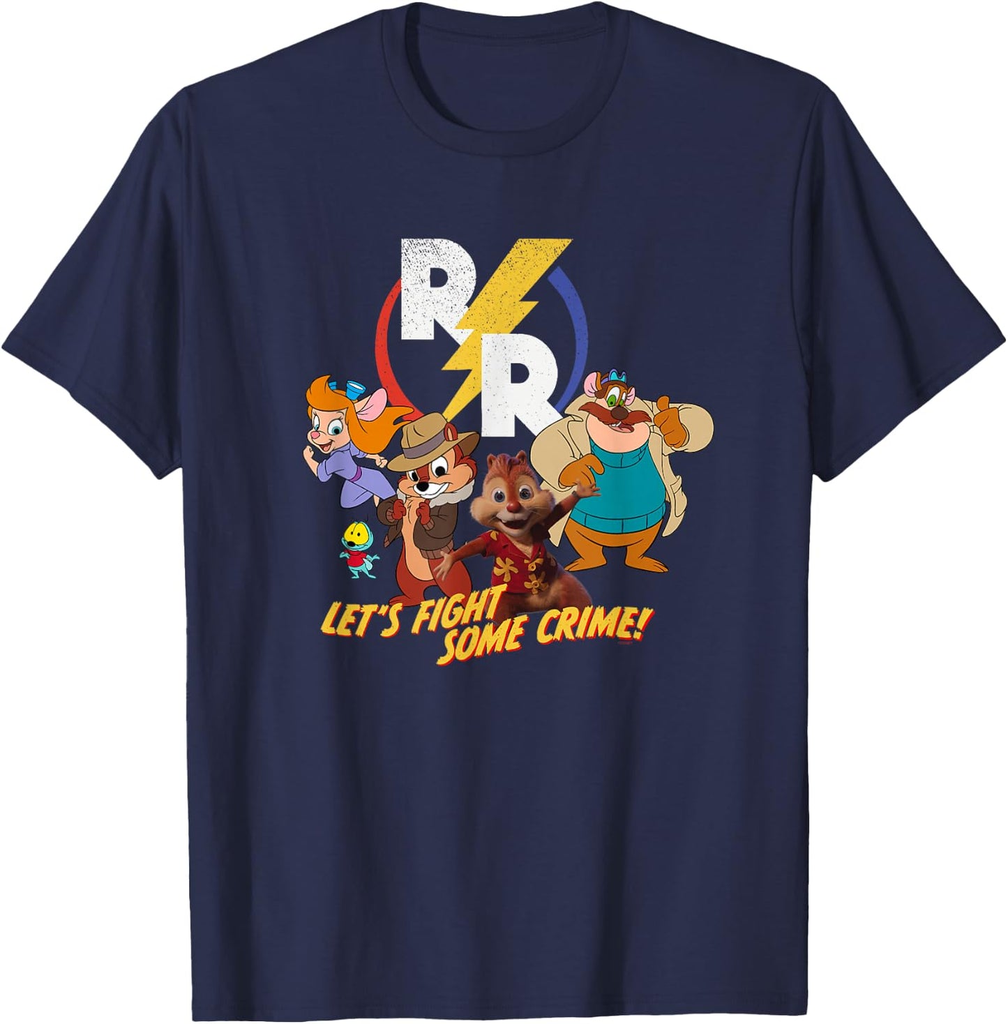 Disney Chip 'N Dale Rescue Rangers T-Shirt - T-Shirt | Navy