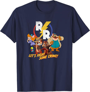Disney Chip 'N Dale Rescue Rangers T-Shirt - T-Shirt | Navy