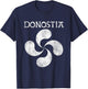 Pais Vasco: Donostia Shirt / Basque Country San Sebastian T-Shirt - T-Shirt | Navy