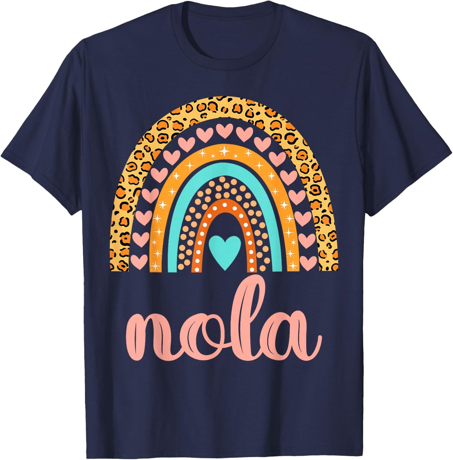 Nola Nola Name Birthday Shirt Gift T-Shirt - T-Shirt | Navy