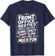Front office besties, Office Team Assistant T-Shirt - T-Shirt | Navy
