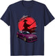 JDM Skyline R33 Car Tuning Japan Samurai Drift T-Shirt - T-Shirt | Navy
