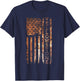 Camping & Glamping Apparel Yellowstone Patriotic , -Adults & -Kids, Black, Small, Short Sleeve T-Shirt - T-Shirt | Navy