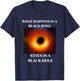 What happens in a black hole 2019 funny T-Shirt - T-Shirt | Navy