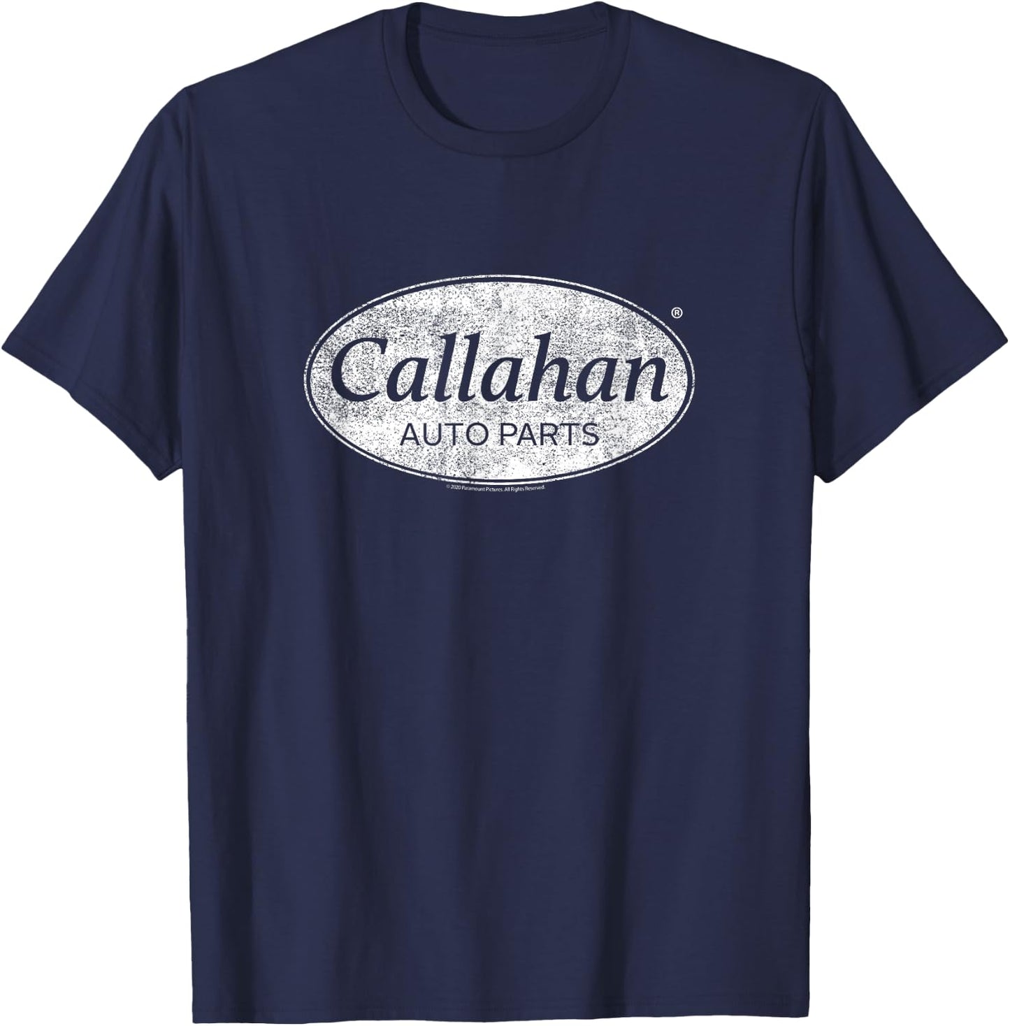 Tommy Boy Callahan Auto Parts Distressed T-Shirt - T-Shirt | Navy