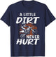 Funny Dirt Bike Gift Boys Men Motorcycle Motocross Biker T-Shirt - T-Shirt | Navy