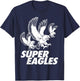 Nigeria Super Eagles Shirt Soccer Cup Football shirt T-Shirt - T-Shirt | Navy