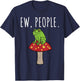 Ew People Frog Mushroom T-Shirt - T-Shirt | Navy
