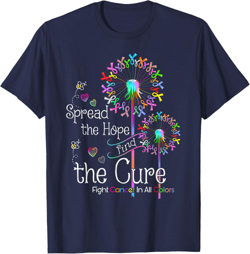 The Hope Find The Cure Fight Black X-Small Classic Fit