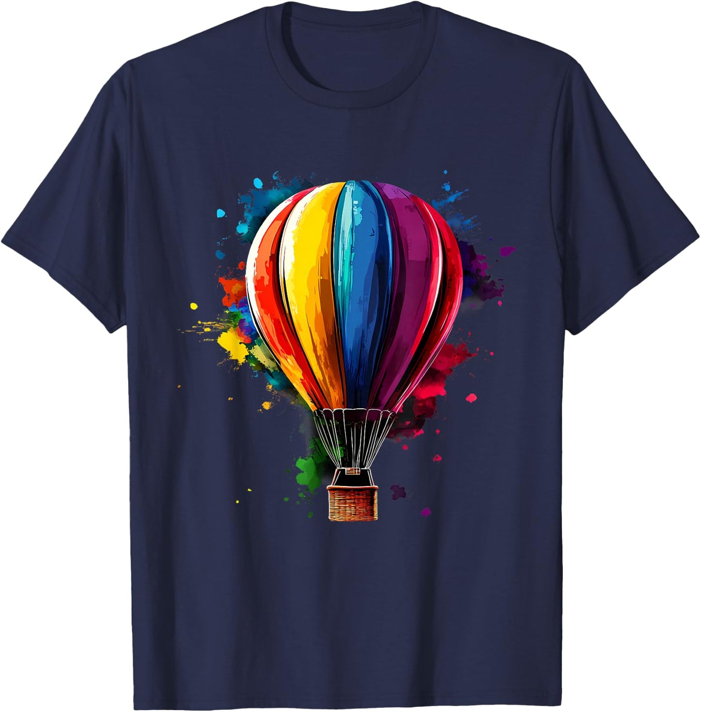 Hot Air Balloon Ride Festival Hot Air Ballooning T-Shirt - T-Shirt | Navy
